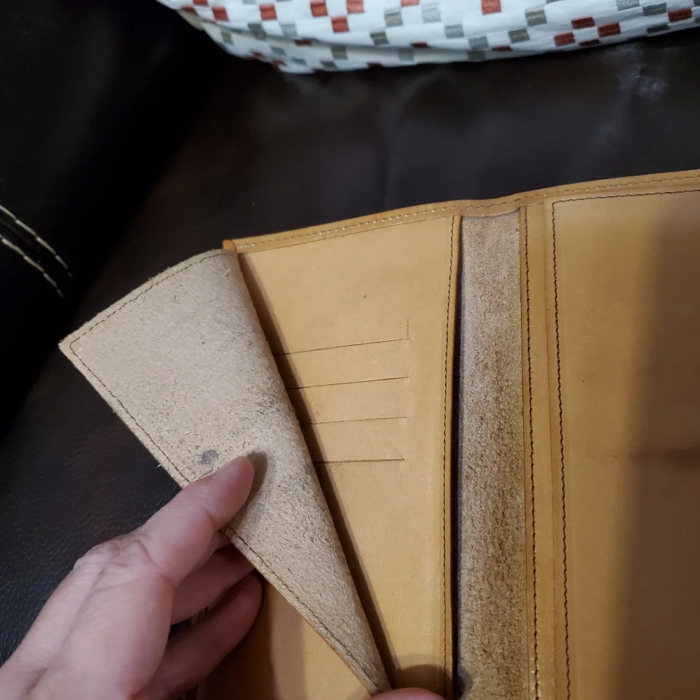 Vintage Top Grain Leather Wallet
